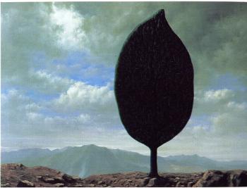 Rene Magritte : the plain of the air